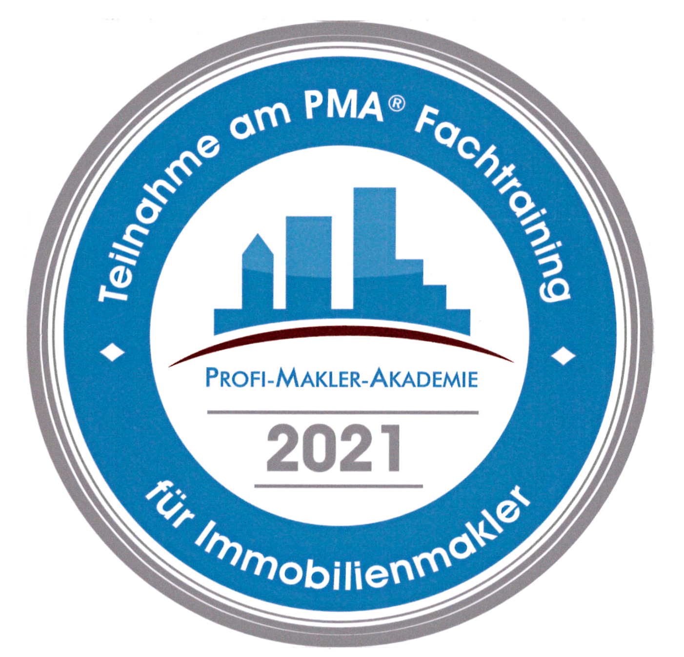 Siegel für PMA_Fachtraining_2021