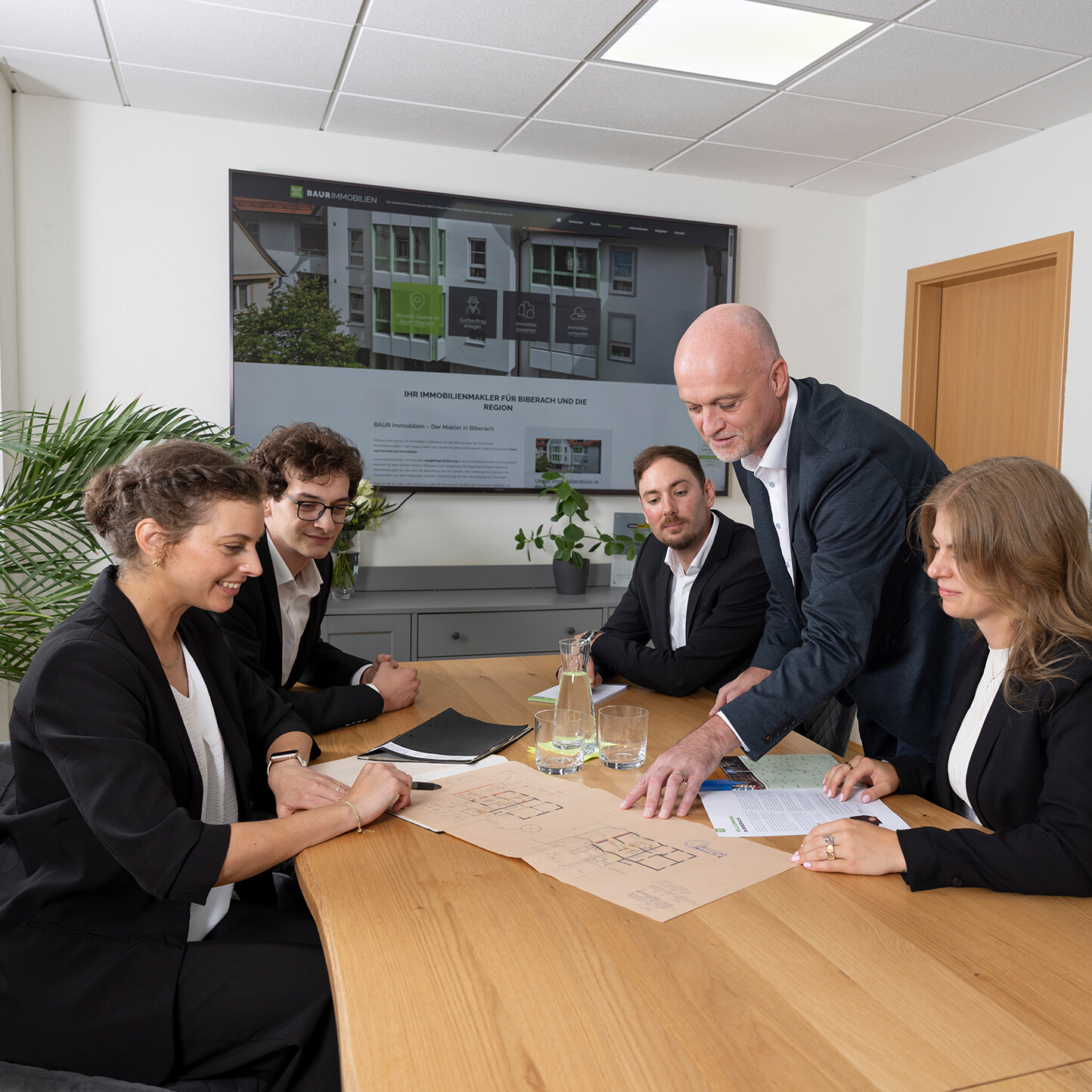 Das BAUR Immobilien Team ermitteln den Wert Ihrer Immobilie