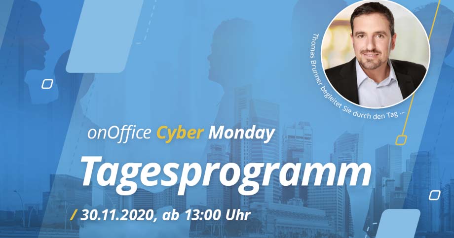 Cyber Monday Tagesprogramm