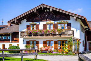 Typisch bayerisches Haus