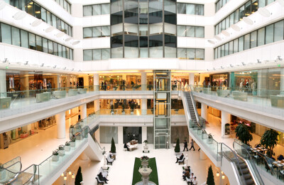 Neues Einkaufszentrum