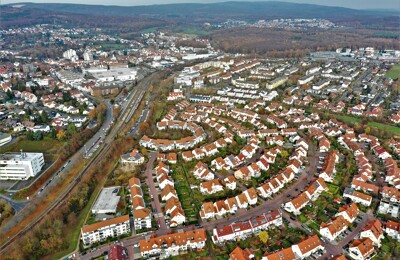 Luftbild von Friedrichsdorf