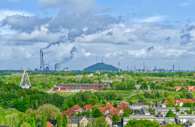 Luftbild von Gelsenkirchen