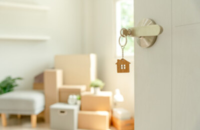 Schlüsselübergabe beim Einzug