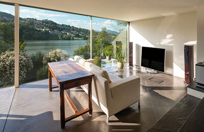 Hochwertige Wohnung mit Blick über den Bodensee in der Schweiz