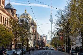 Straße in Berlin