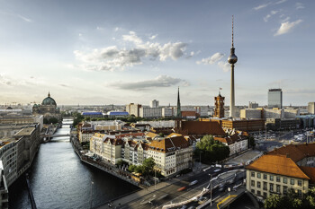 Luftansicht von Berlin