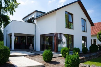 Einfamilienhaus in der Vorstadt