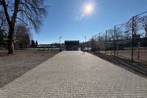 Eingangsbereich Stadion Lennep