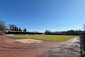Rasenfläche Stadion Lennep