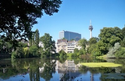 Gebäude in Düsseldorf Oberkassel