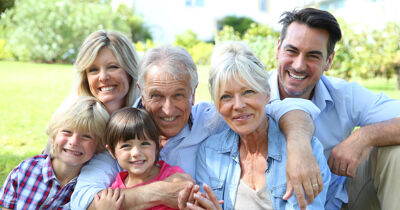 Glückliche Familie