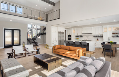 Modernes Wohnzimmer in Bochum