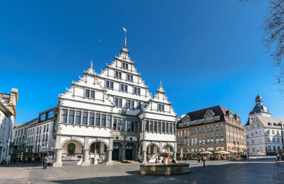 Rathausplatz in Paderborn