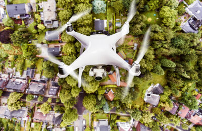 Luftaufnahmen mit der Drohne in Grefrath