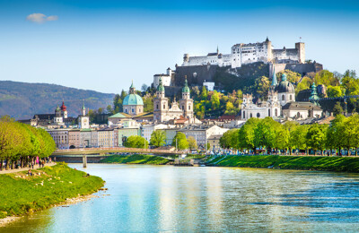 Blick auf Salzburg