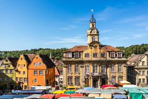 Marktplatz von Schwäbisch Hall