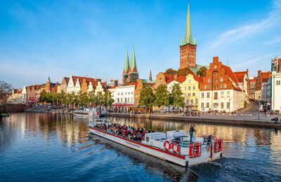 Die Stadt Lübeck an der Trave