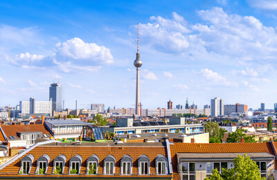 Blick auf Berliner Fernsehturm