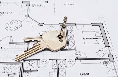 Ein Grundriss einer Immobilie