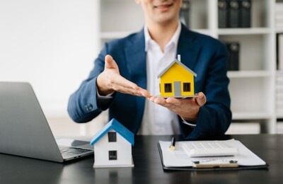 Beratung durch einen Immobilienmakler