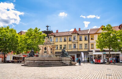 Schlossplatz in Erlangen