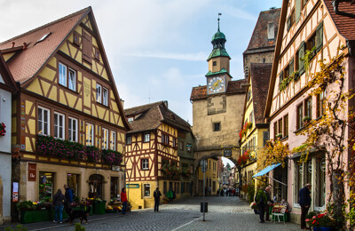 Altstadt in Rothenburg