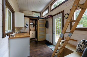 Wohnraum in einem Tiny House