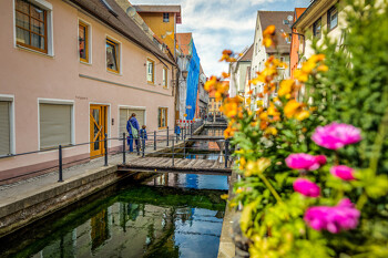 Malerische Altstadt von Memmingen