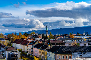 Blick auf Klagenfurt