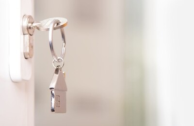 Schlüssel im Schloss