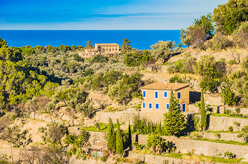 Häuser Meerblick Mallorca