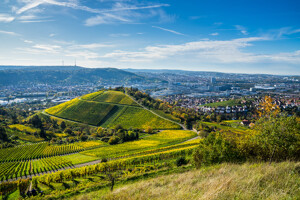 Blick auf Stuttgart