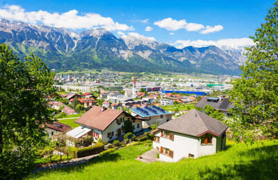 Blick auf Innsbruck