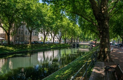 Königsallee in Düsseldorf