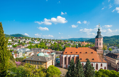 Luftansicht auf Baden-Baden