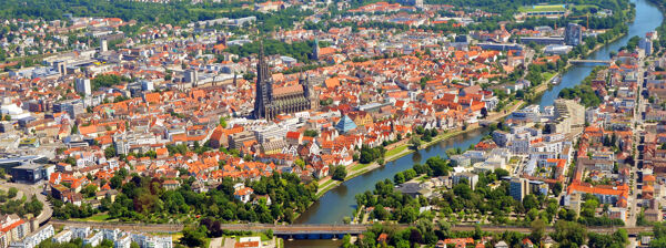 Luftaufnahme von Ulm