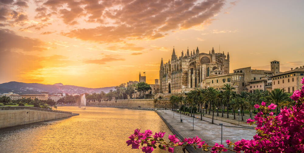 Mallorca im Sonnenuntergang