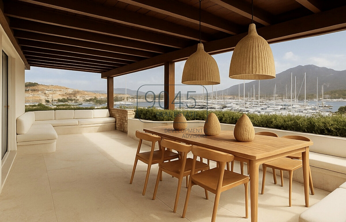 Wohnen in erster Reihe: Super-Attico in Porto Rotondo - Sardinien 