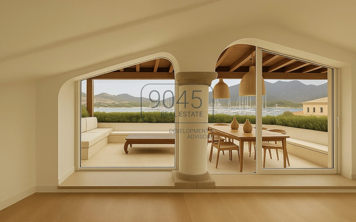 Wohnen in erster Reihe: Super-Attico in Porto Rotondo - Sardinien 