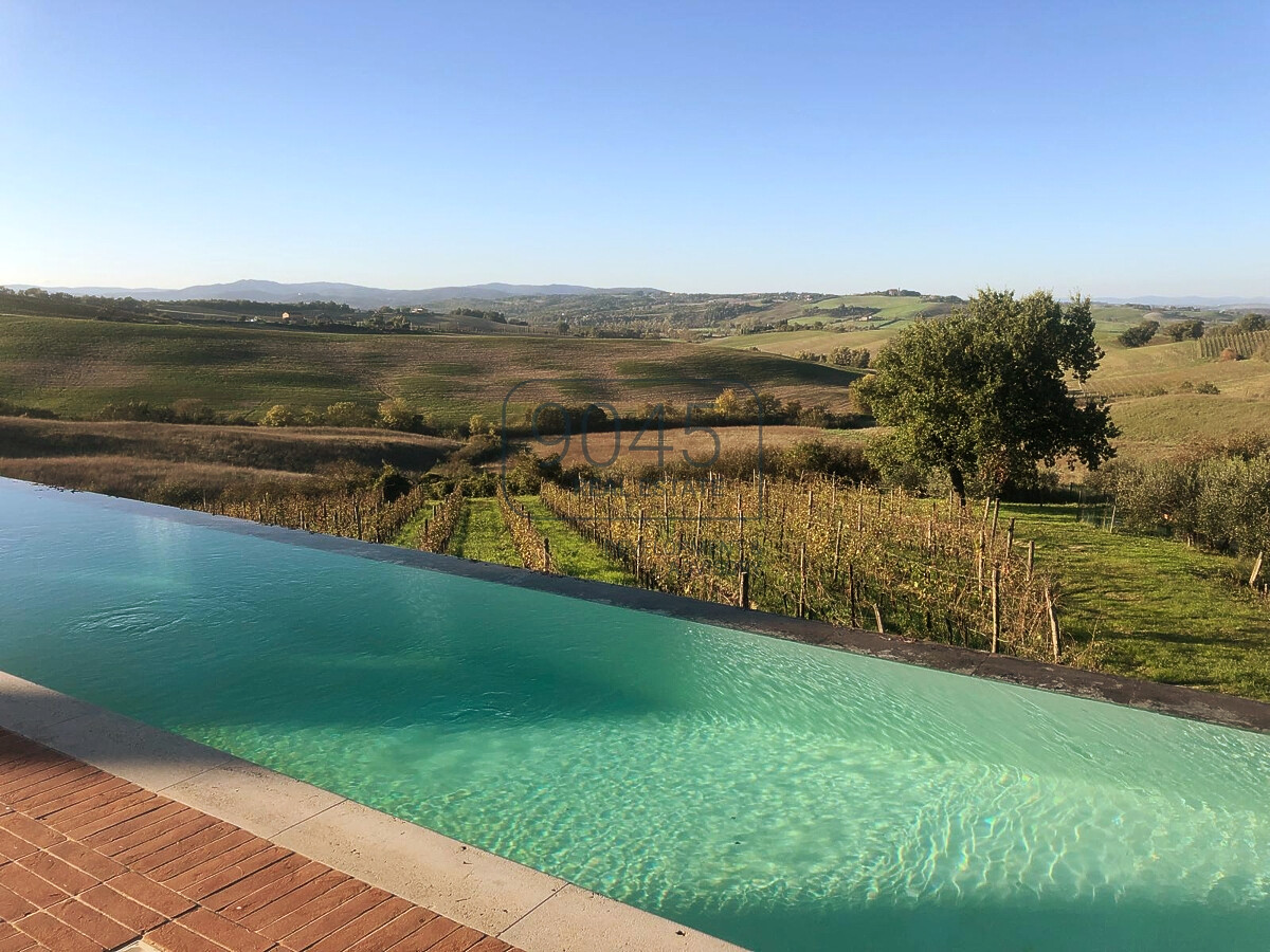 Landgut im Herzen des Brunello-Gebiets in Montalcino - Toskana