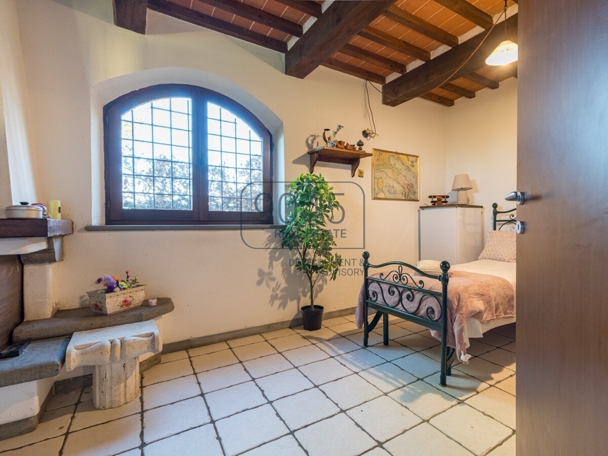 Elegantes Natursteinhaus mit Panoramaterrasse am Tor zur Val d'Orcia