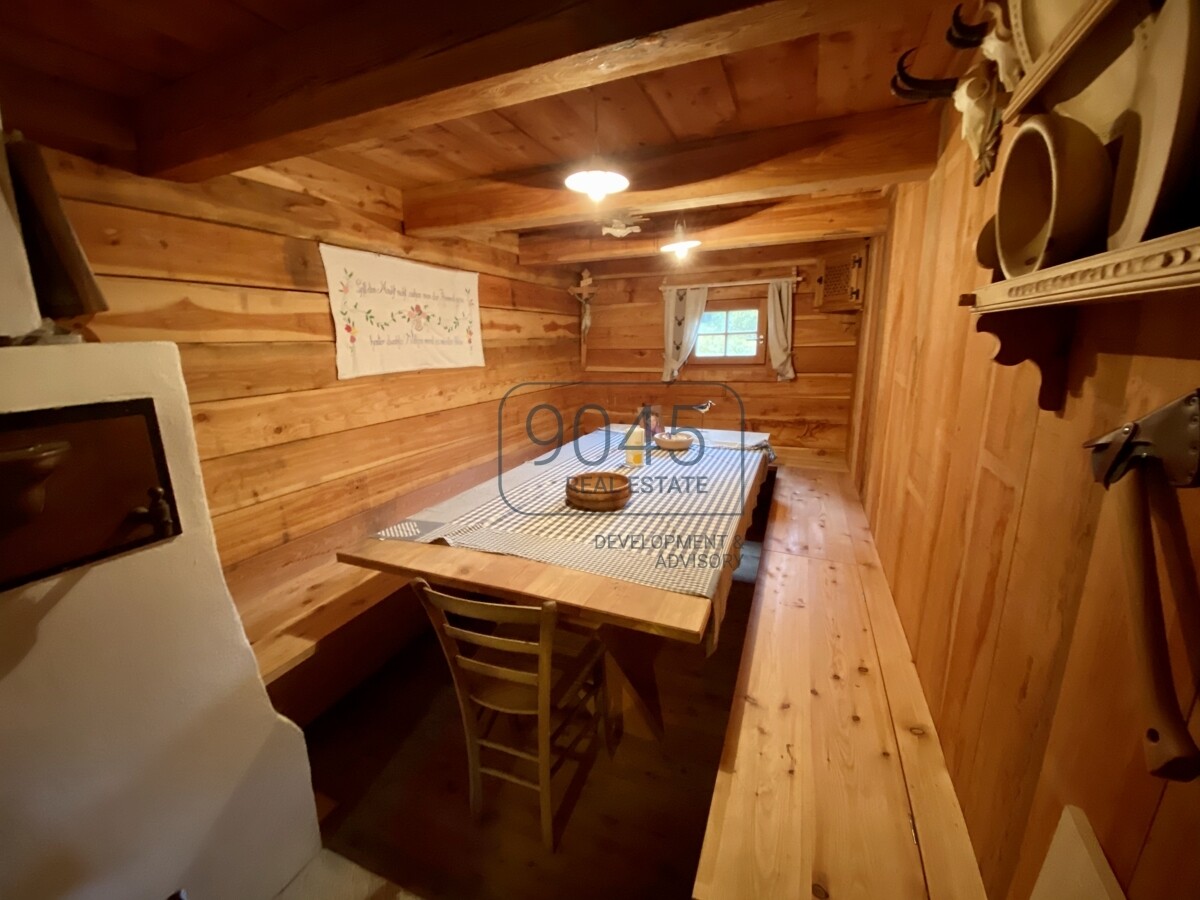 Zur Jahresmiete: Almhütte (Mühle) mit historischem Charakter in den Dolomiten