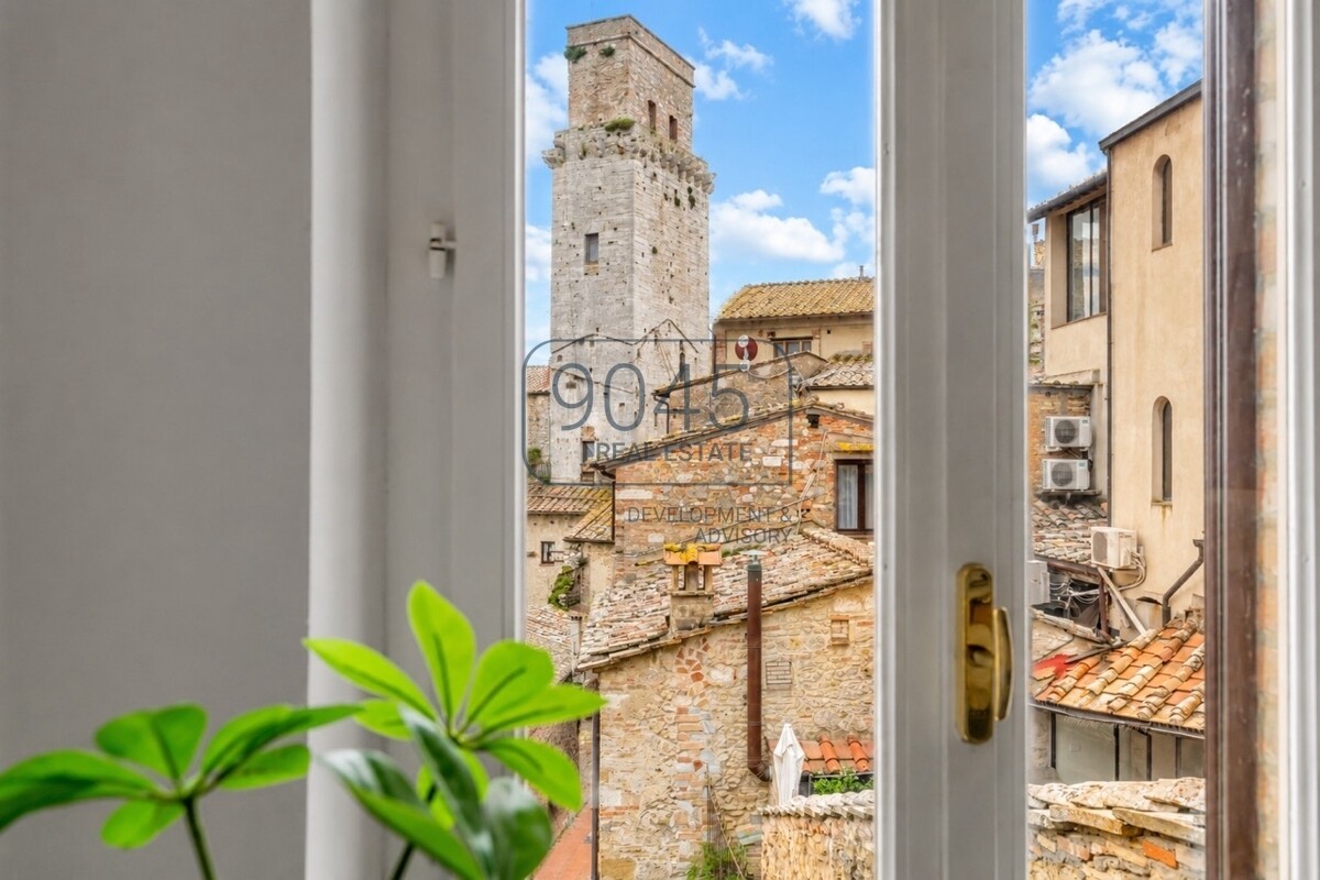 Stilvolle Altstadtwohnung im Herzen von San Gimignano – Toskana