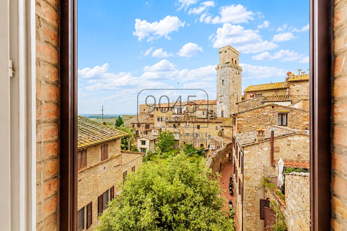 Stilvolle Altstadtwohnung im Herzen von San Gimignano – Toskana