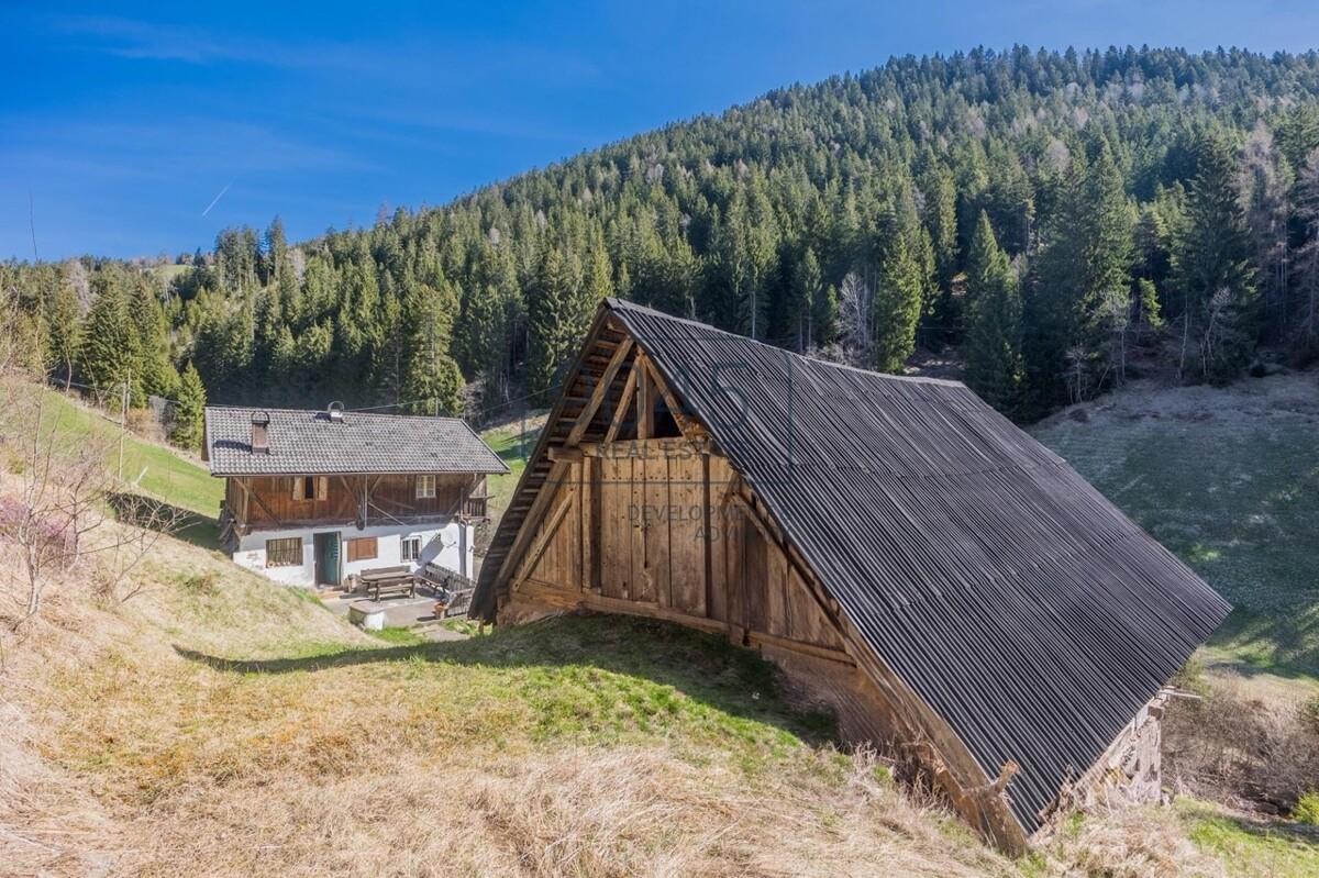 Charmanter Bergbauernhof mit großem Grundstück in Alleinlage in Jenesien