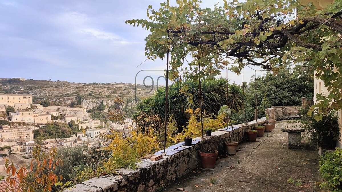 Historisches Landhaus mit spektakulärem Panoramablick auf Modica - Sizilien