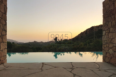 Villa mit Meerblick an der Costa Paradiso - Sardinien