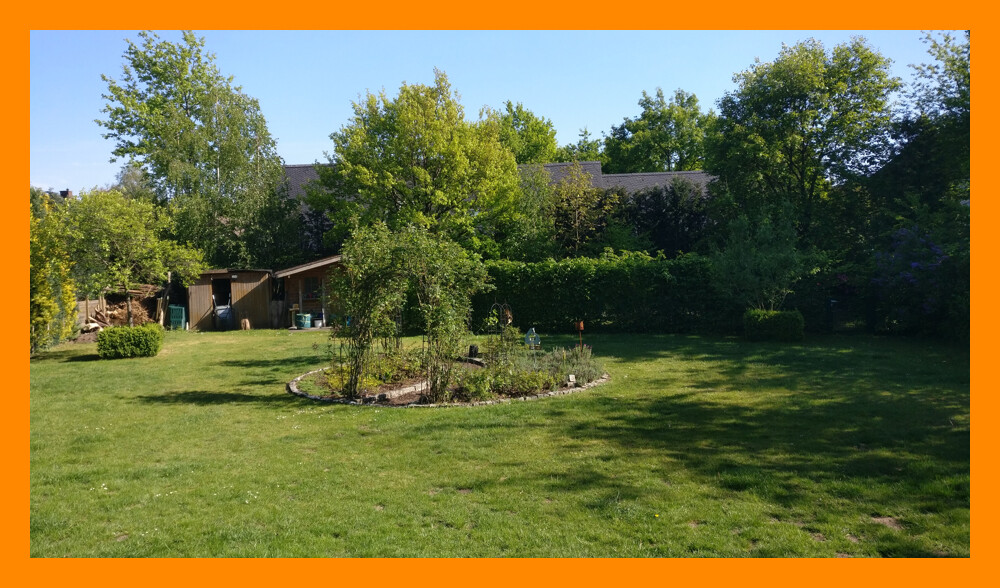 sichtgeschütztes Grundstück