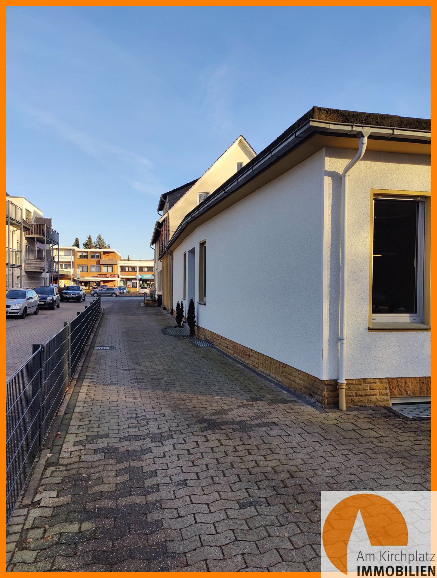 Zufahrt zum Parkplatz